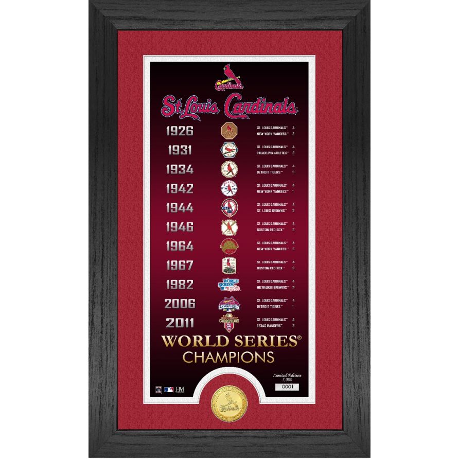 St. Louis Cardinals "Legacy" Supreme Bronze Coin Photo Mint
