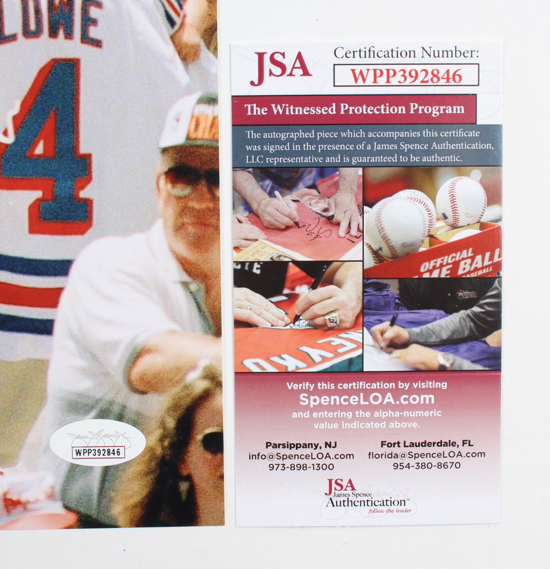 Rangers 11x17 Framed Photo Signed by (4) with Mark Messier, Mike Richter, Brian Leetch & Adam Graves (JSA COA)
