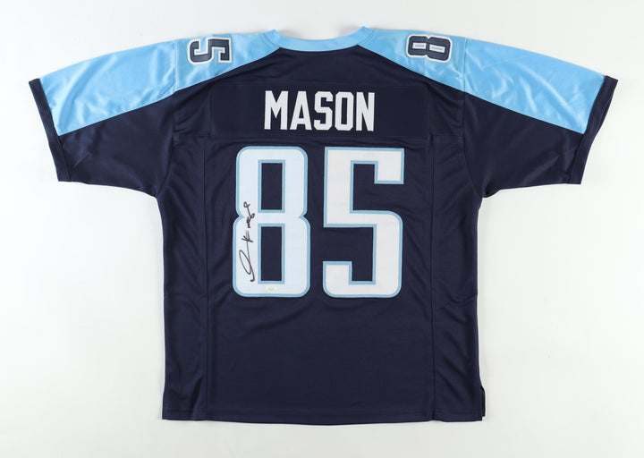 Derrick Mason Signed Jersey (JSA)