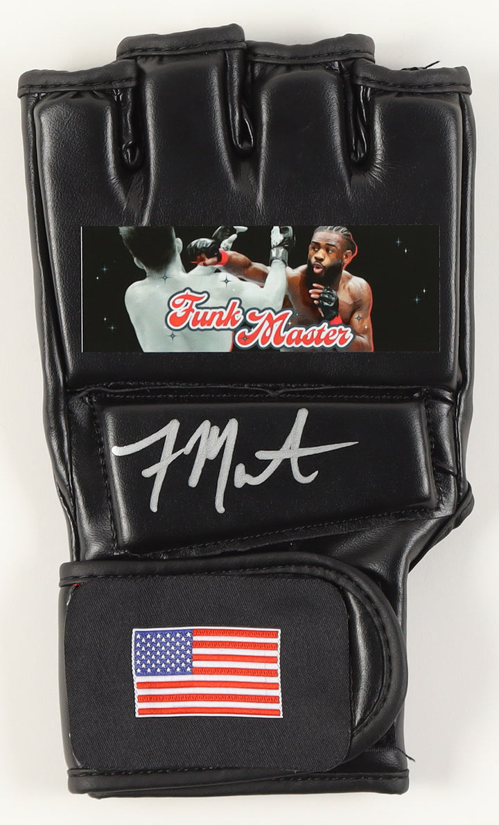 Aljamain Sterling Signed Custom MMA Fight Glove (PA)