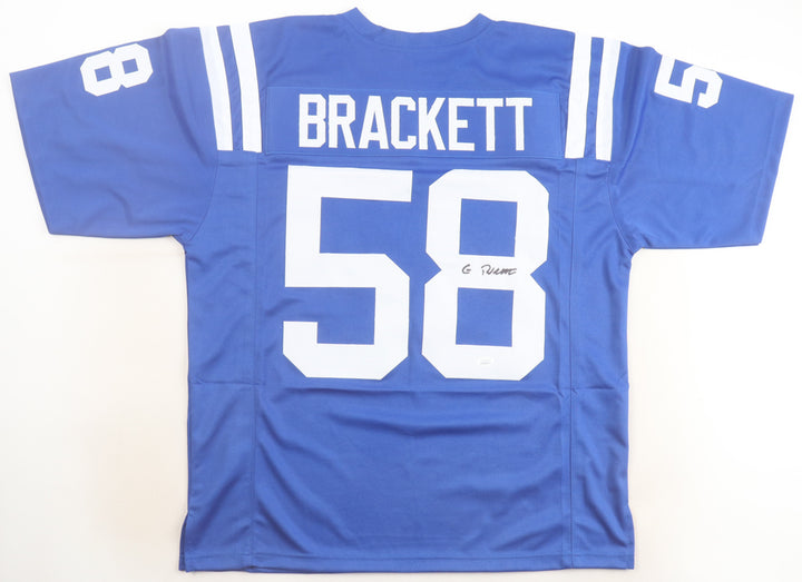 Gary Brackett Signed Jersey (JSA)