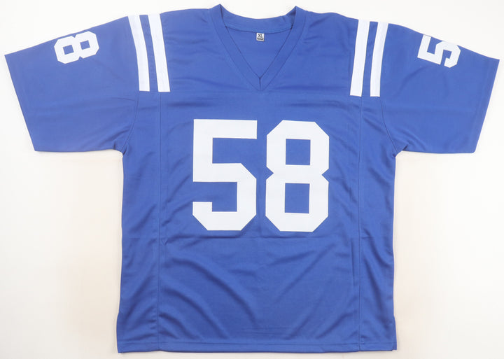 Gary Brackett Signed Jersey (JSA)