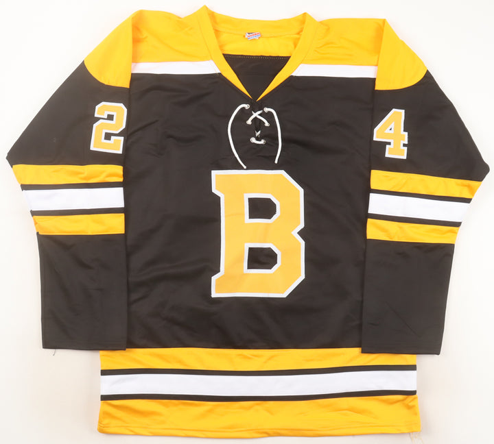 Terry O'Reilly Signed Jersey Inscribed "Retired Oct 24 2002" (JSA COA)