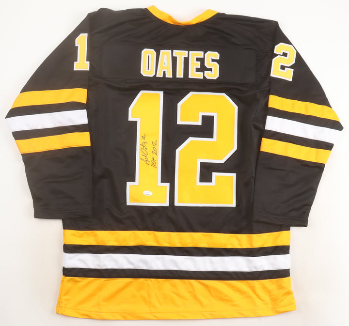 Adam Oates Signed Jersey Inscribed "HOF 12" (JSA COA)