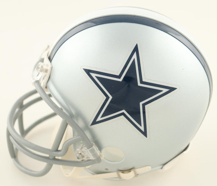 Javonte Williams Signed Cowboys Mini Helmet (Beckett COA)