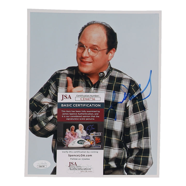 Jason Alexander Signed "Seinfeld" 8x10 Framed Photo (JSA)