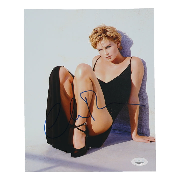 Charlize Theron Signed 8x10 Framed Photo (JSA)