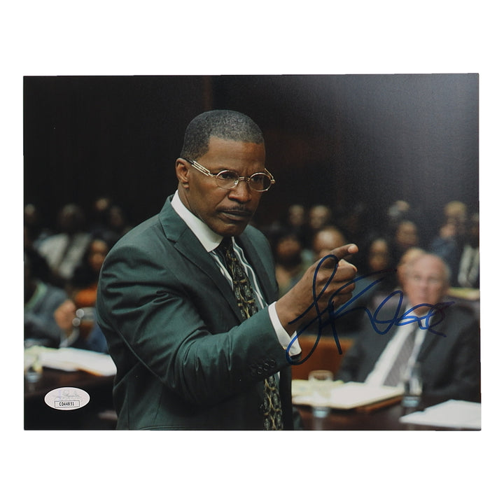 Jamie Foxx Signed "Burial" 8x10 Framed Photo (JSA)