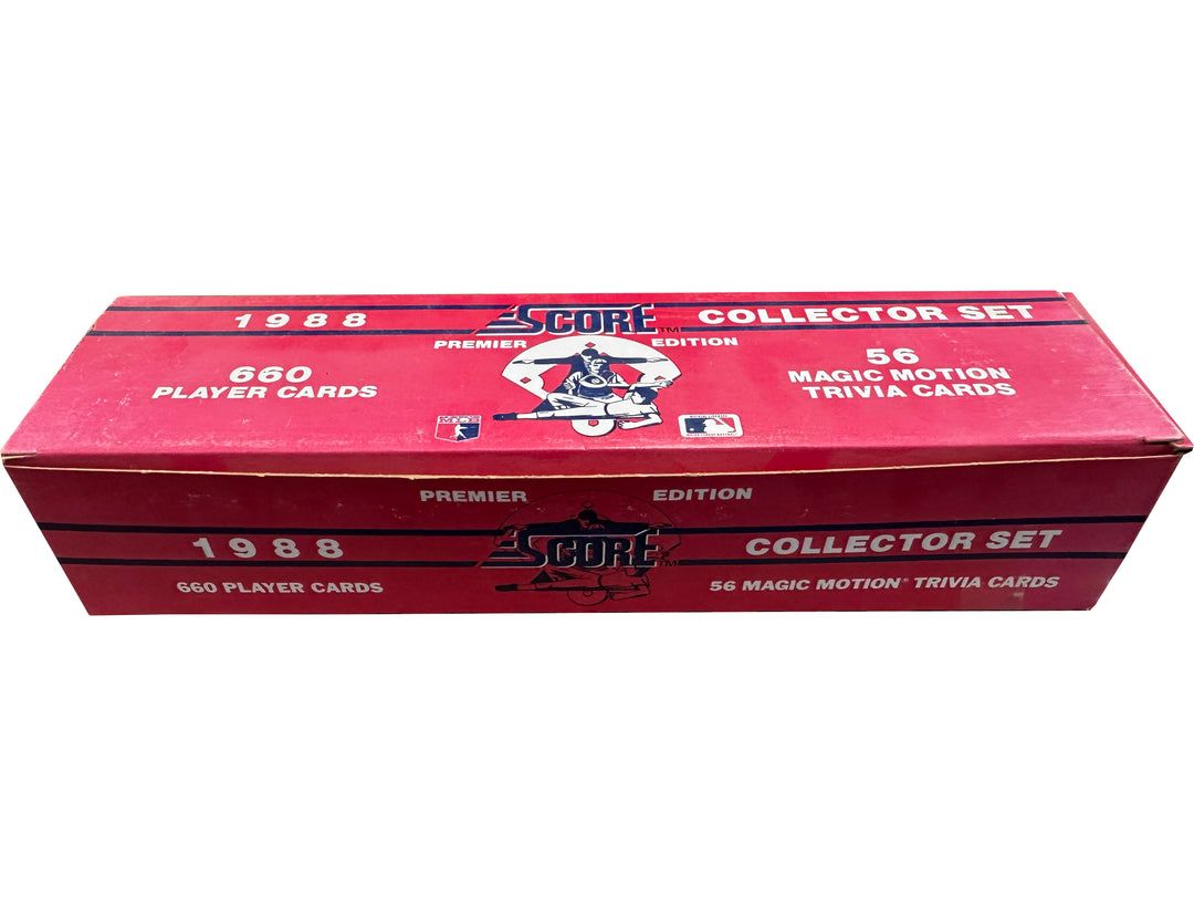 1988 Score Premier Edition Baseball Complete Collector Set