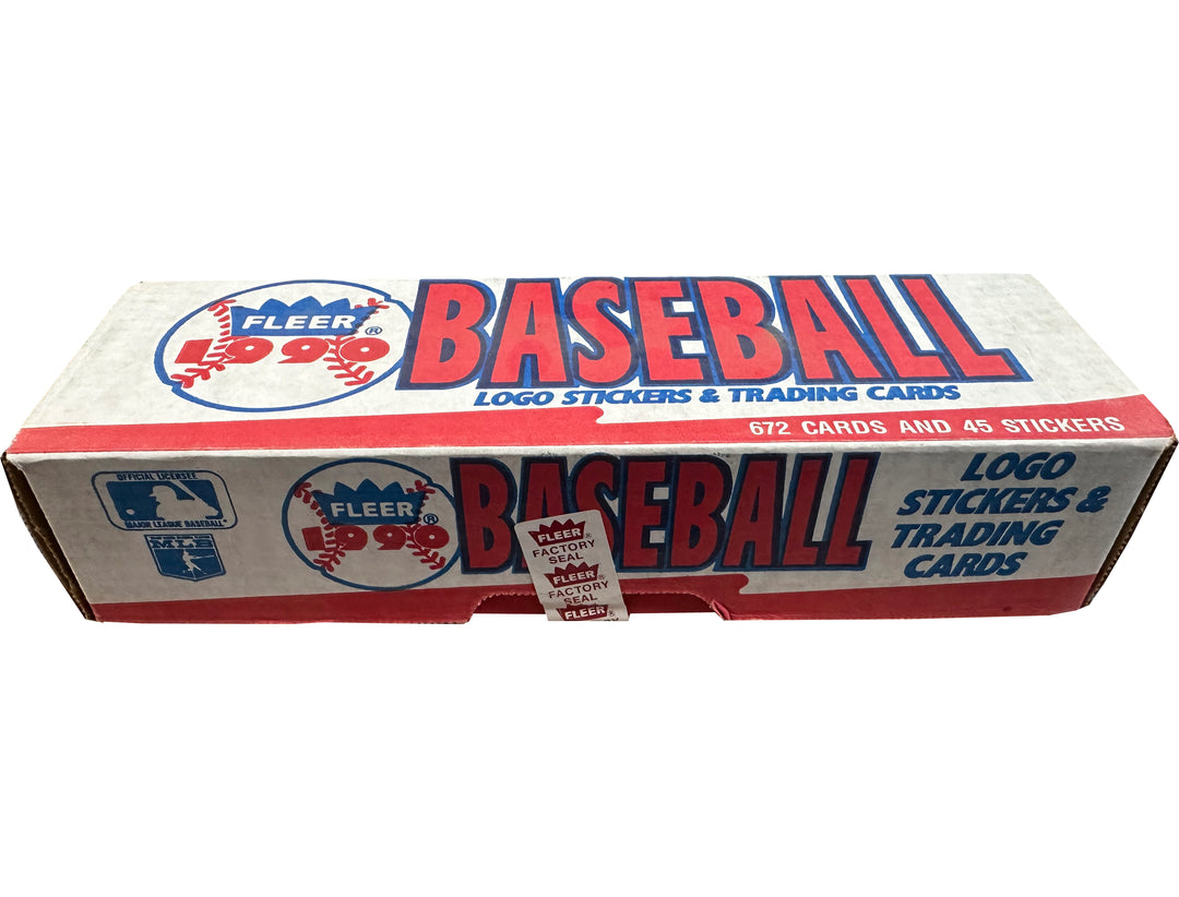 1990 Fleer Logo Stickers &amp; Trading Cards Factory Set