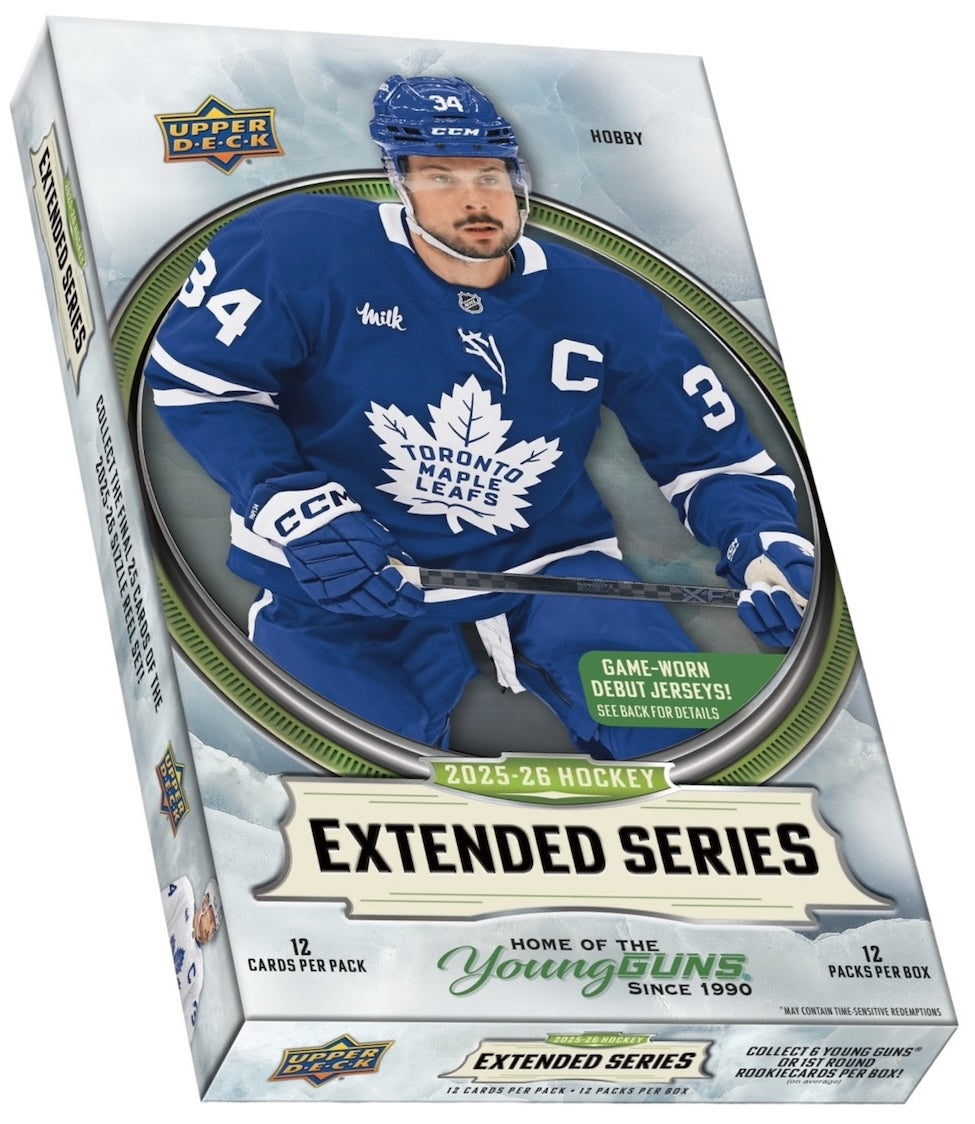 2025-26 Upper Deck Extended Series Hockey Hobby Box