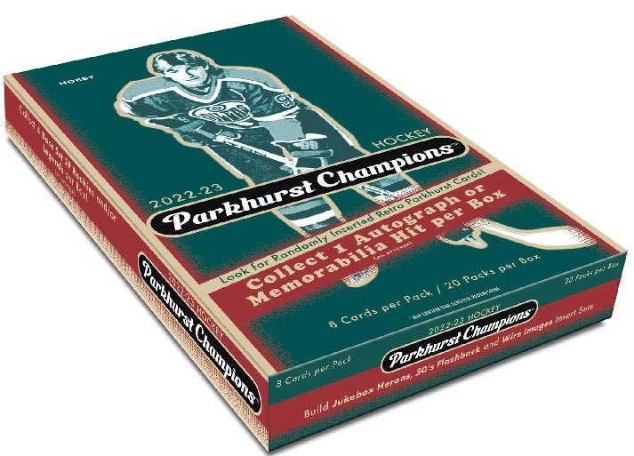 2022/23 Upper Deck Parkhurst Champions Hockey Hobby Box - (20) Packs