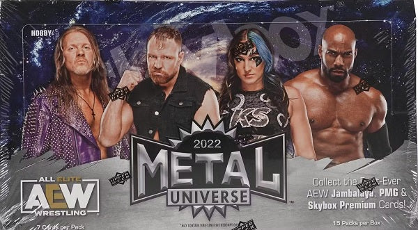 2022 Upper Deck All Elite Wrestling AEW Skybox Metal Universe Hobby Box - (15) Packs
