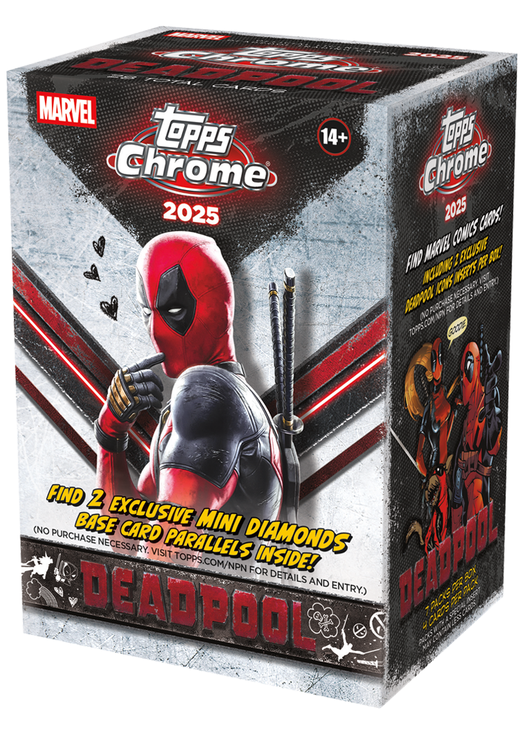 2025 Topps Deadpool Chrome Blaster Box