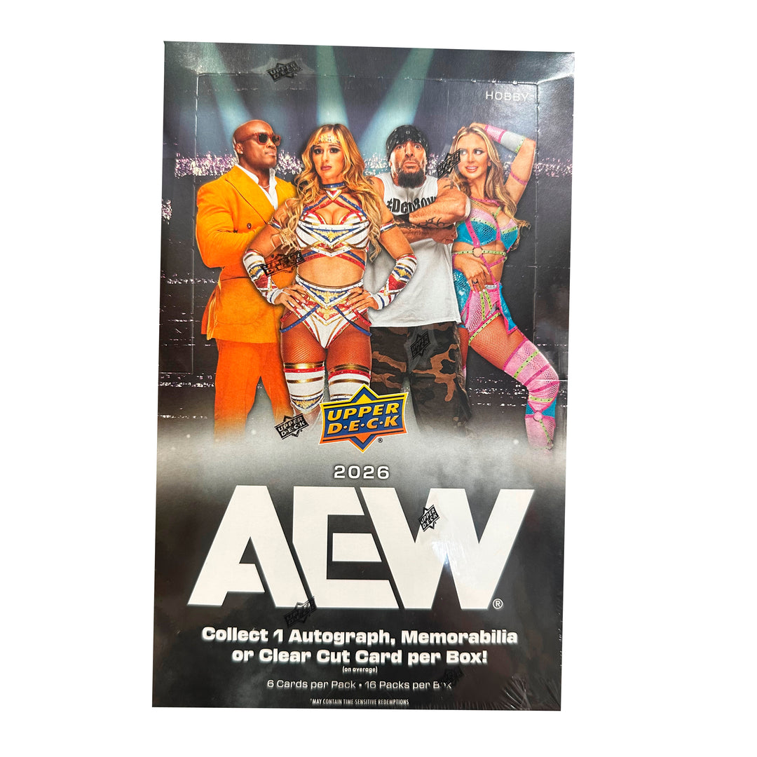 2026 Upper Deck AEW Wrestling Hobby Box
