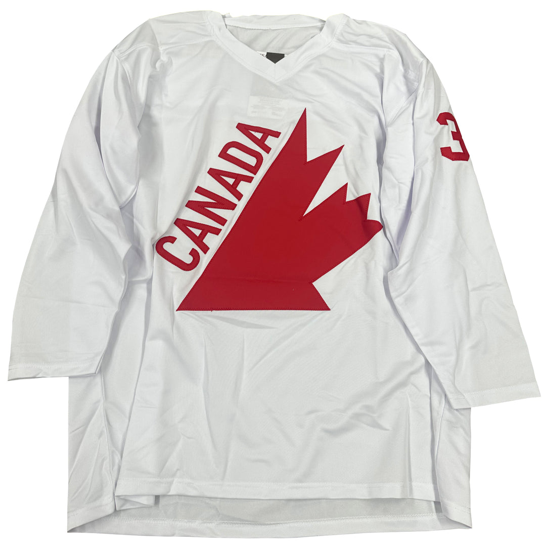Gerry Cheevers Signed Jersey COA- JSA
