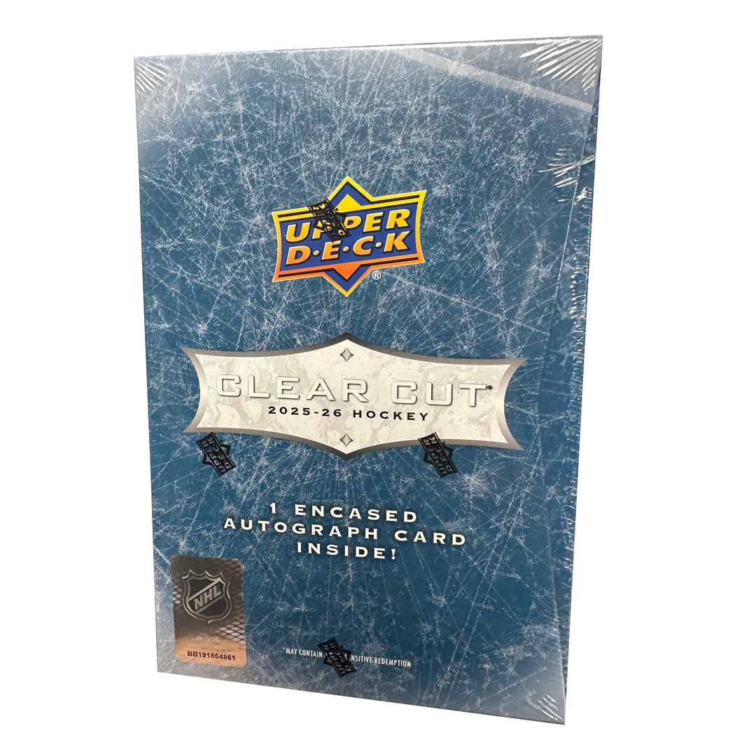 2025/26 Upper Deck Clear Cut Hockey Hobby Box