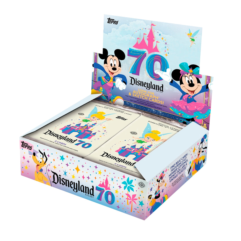 2025 Topps Disneyland 70th Anniversary Hobby Box