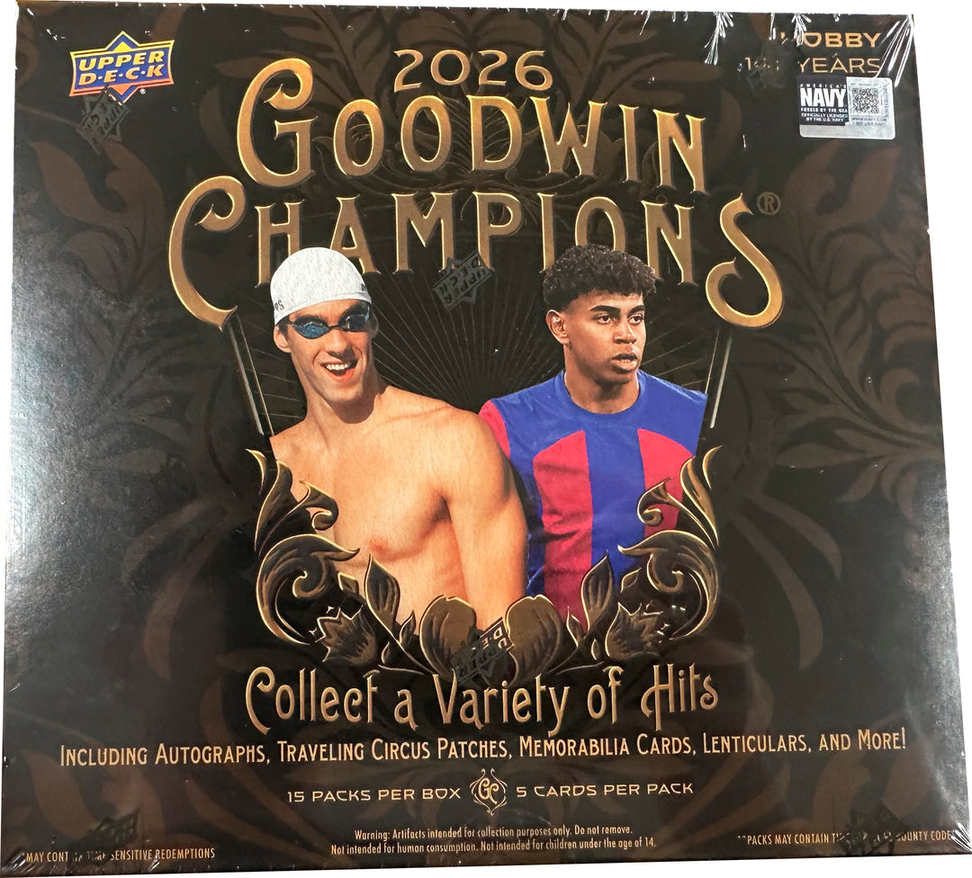 2026 Upper Deck Goodwin Champions Hobby Box