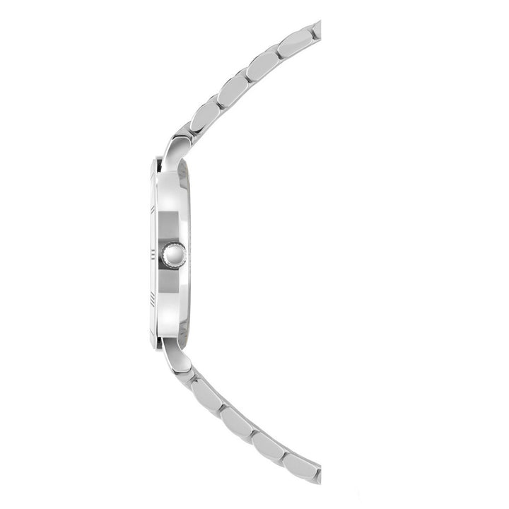 ROMA, Roman Numerals Swiss Quartz Watch, 15mm Band - White Dial
