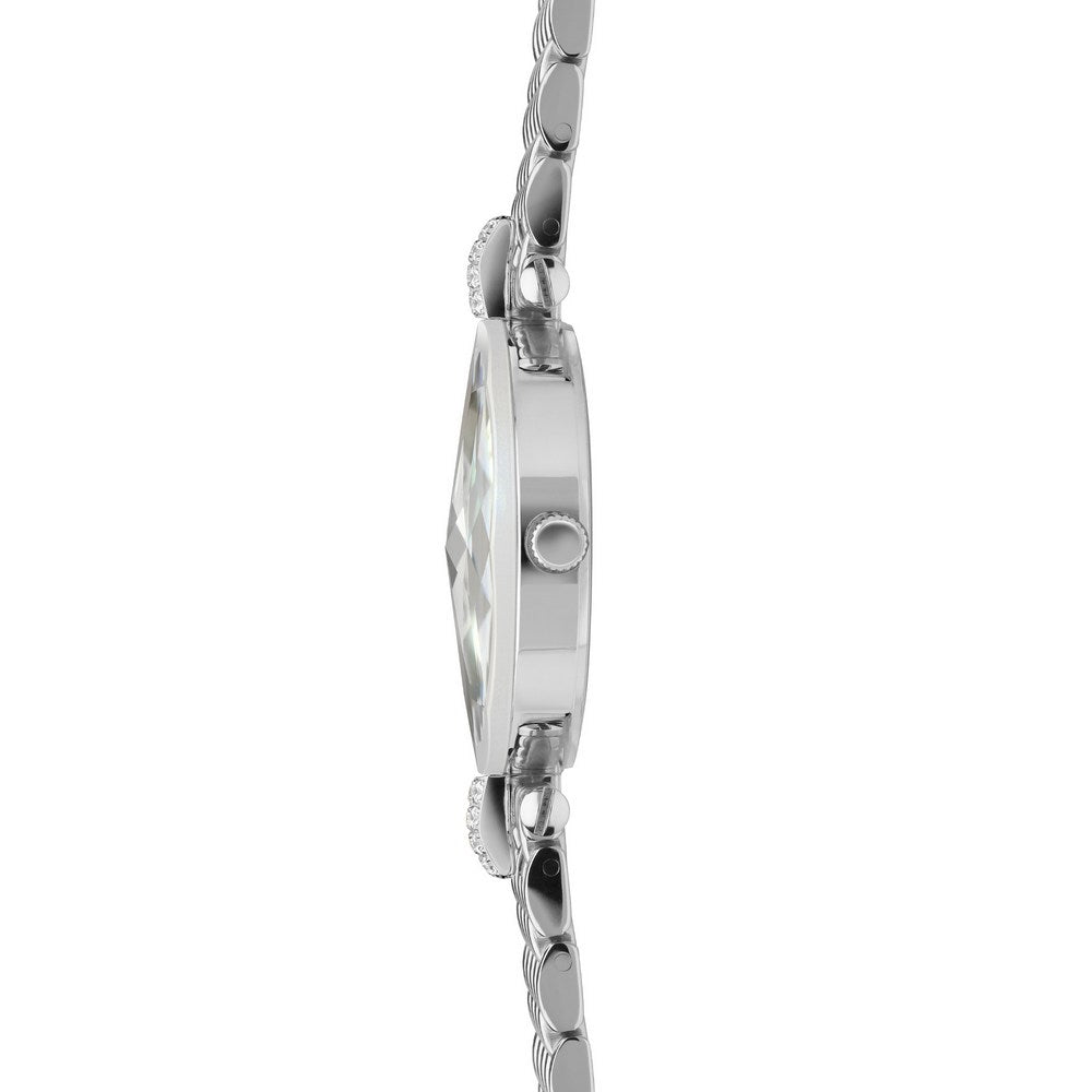 FACET STRASS, Brilliant-Cut, Swiss Quartz Watch, 15mm Band - MOP Dial