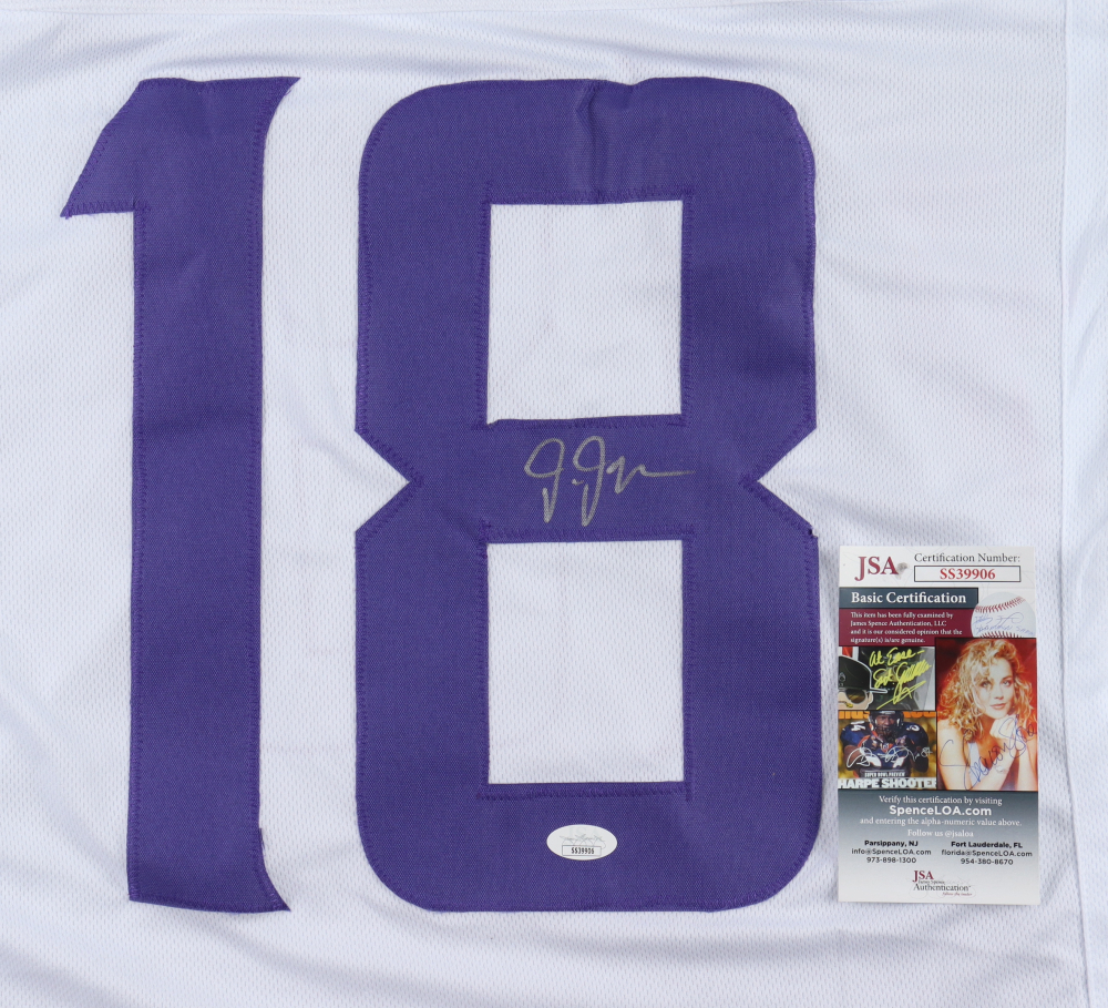 Justin Jefferson Signed Jersey (JSA)