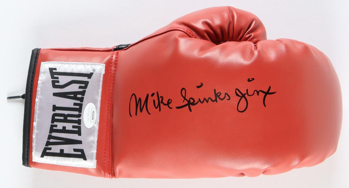 Michael 'Jinx' Spinks Signed Everlast Boxing Glove (JSA)