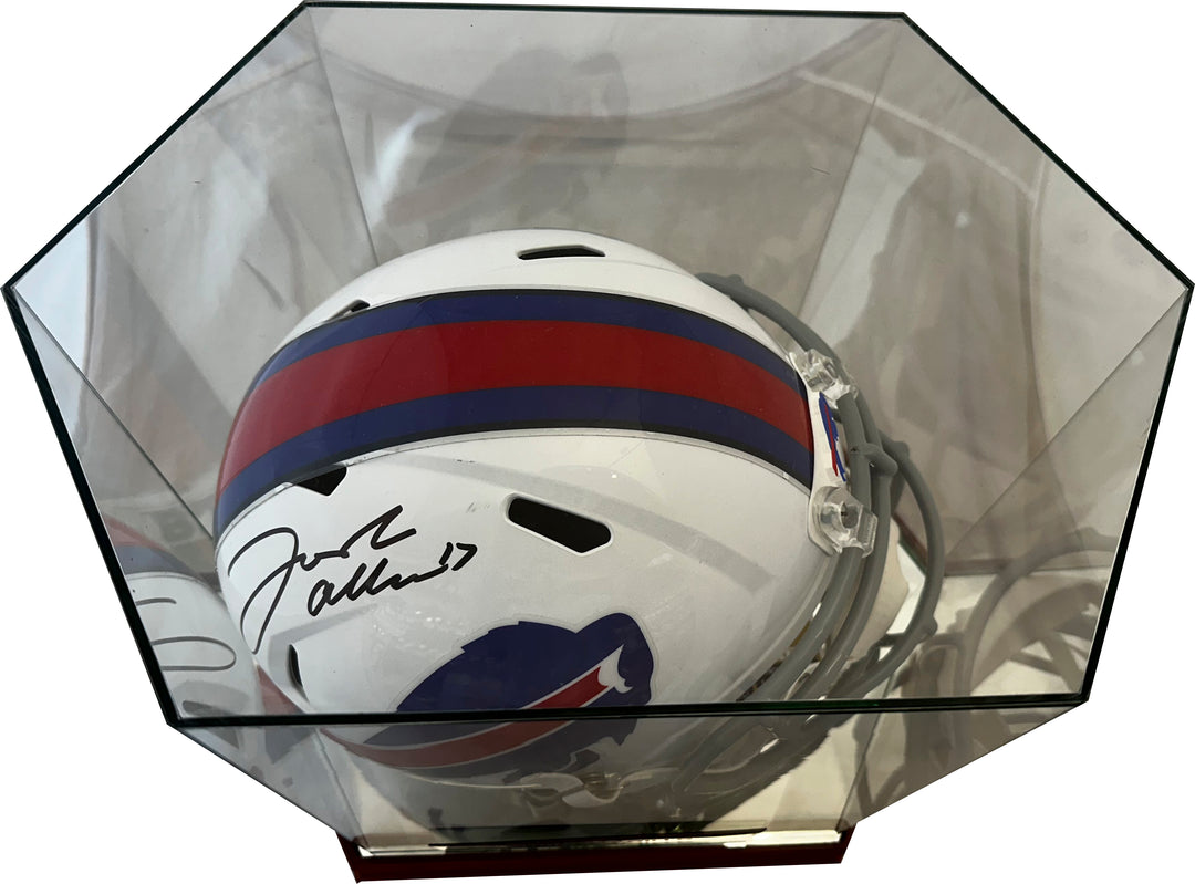 Josh Allen Autographed Replica Helmet - Beckett COA