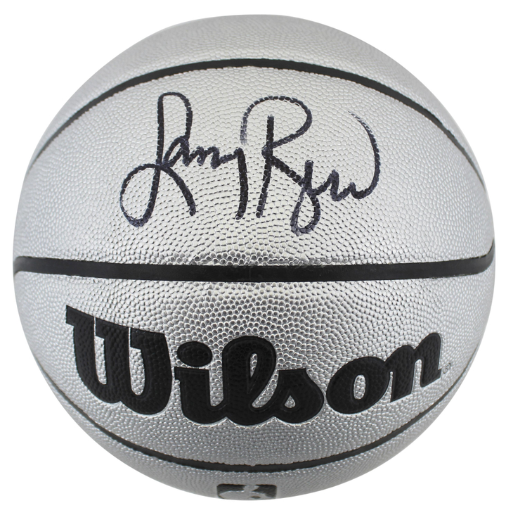 Larry Bird Signed NBA Basketball (Beckett)