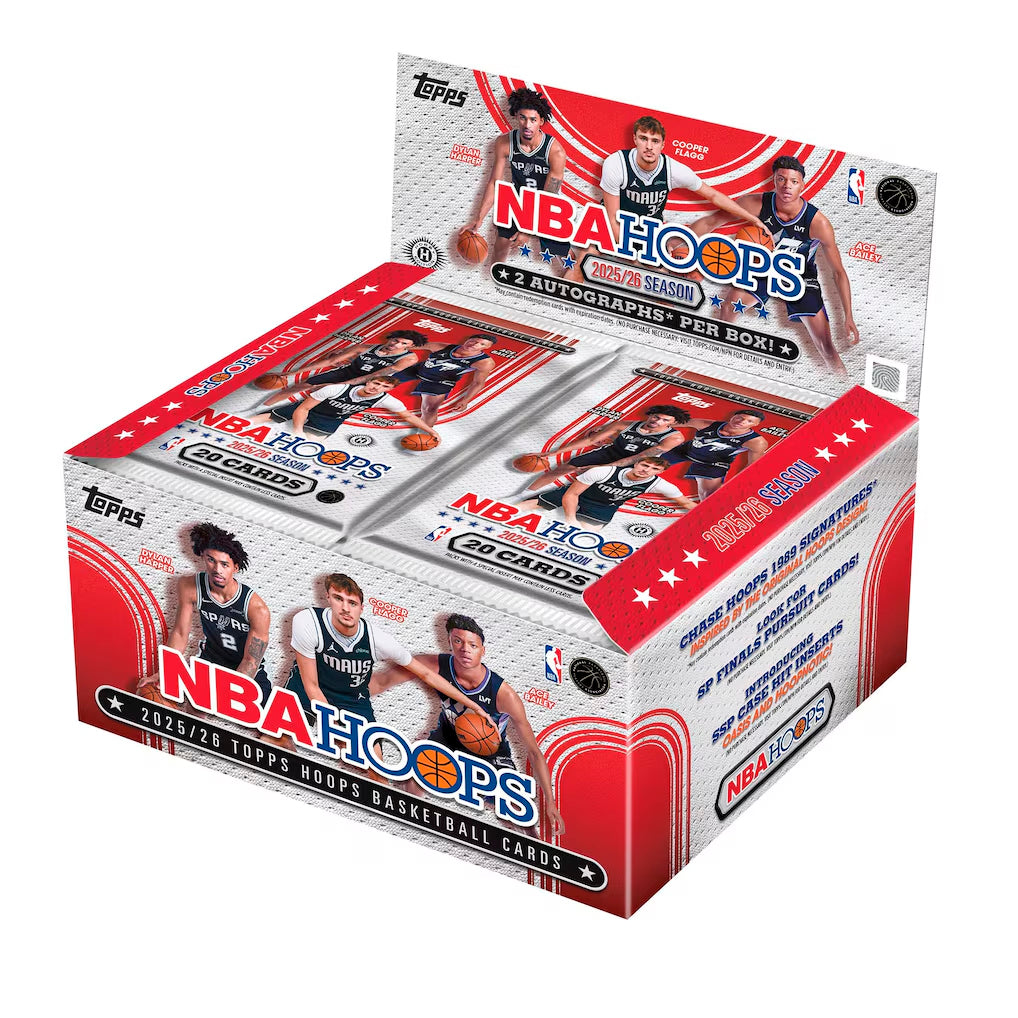 2025/26 Topps NBA Hoops Basketball Hobby Jumbo Box – Republic