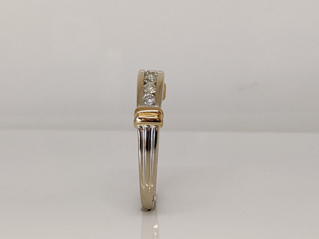 14K2 .50 CARAT TOTAL WEIGHT I1 G DIAMOND ROUND (7) ESTATE 6.0 GRAMS