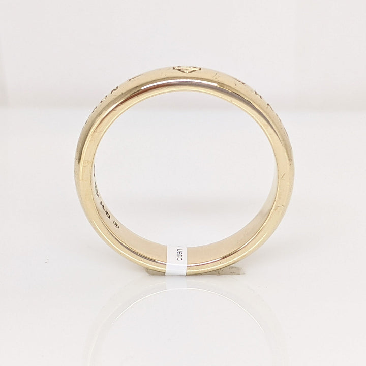 10K HARLEY DAVIDSON 4.7MM ESTATE BAND 7.2 GRAMS