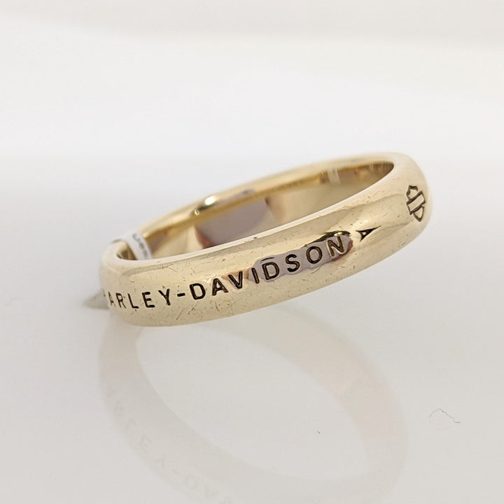 10K HARLEY DAVIDSON 4.7MM ESTATE BAND 7.2 GRAMS