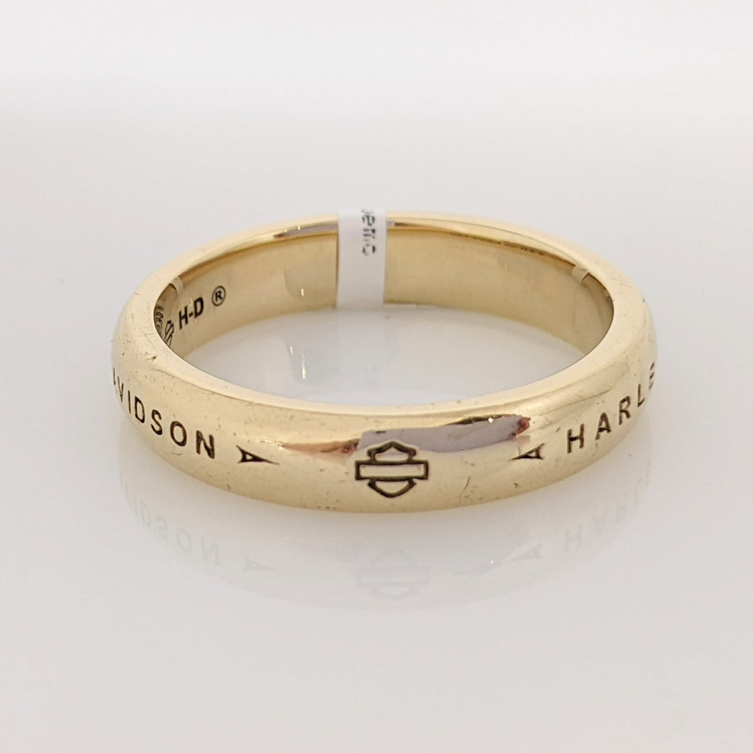 10K HARLEY DAVIDSON 4.7MM ESTATE BAND 7.2 GRAMS