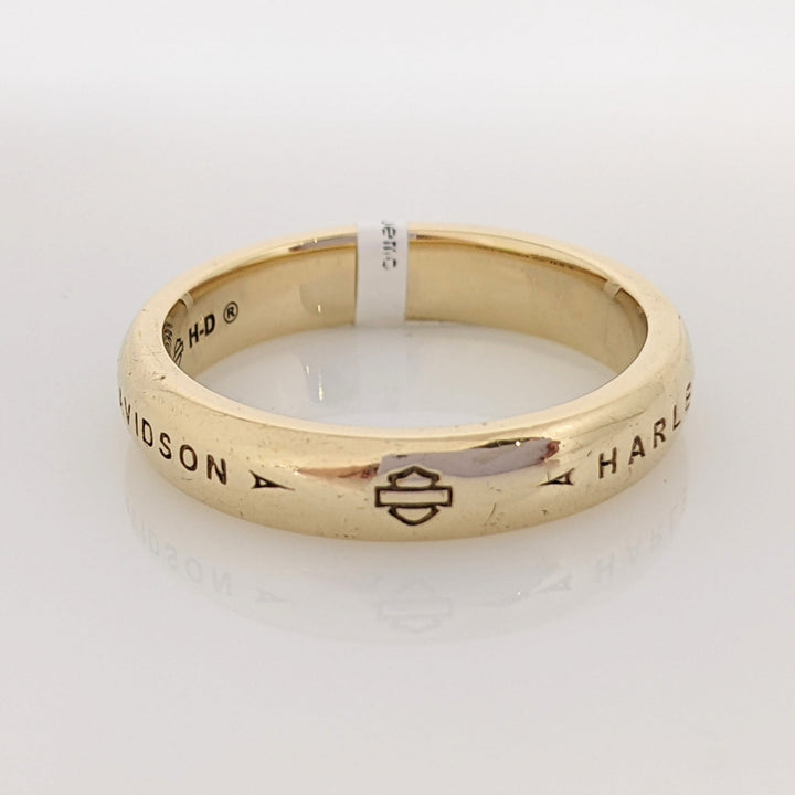 10K HARLEY DAVIDSON 4.7MM ESTATE BAND 7.2 GRAMS