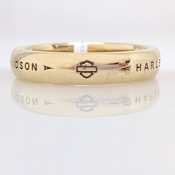 10K HARLEY DAVIDSON 4.7MM ESTATE BAND 7.2 GRAMS
