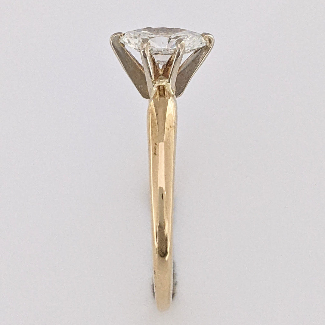 14K .45 CARAT TOTAL SI2 G DIAMOND MARQUISE ESTATE RING 2.0 GRAMS