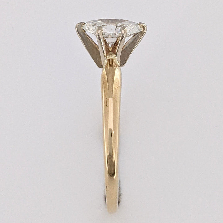 14K .45 CARAT TOTAL SI2 G DIAMOND MARQUISE ESTATE RING 2.0 GRAMS