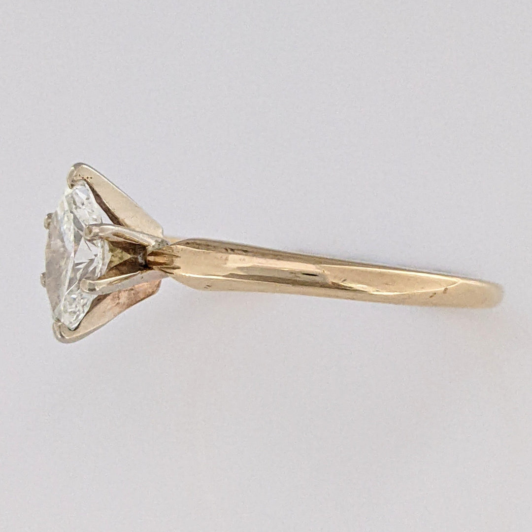 14K .45 CARAT TOTAL SI2 G DIAMOND MARQUISE ESTATE RING 2.0 GRAMS
