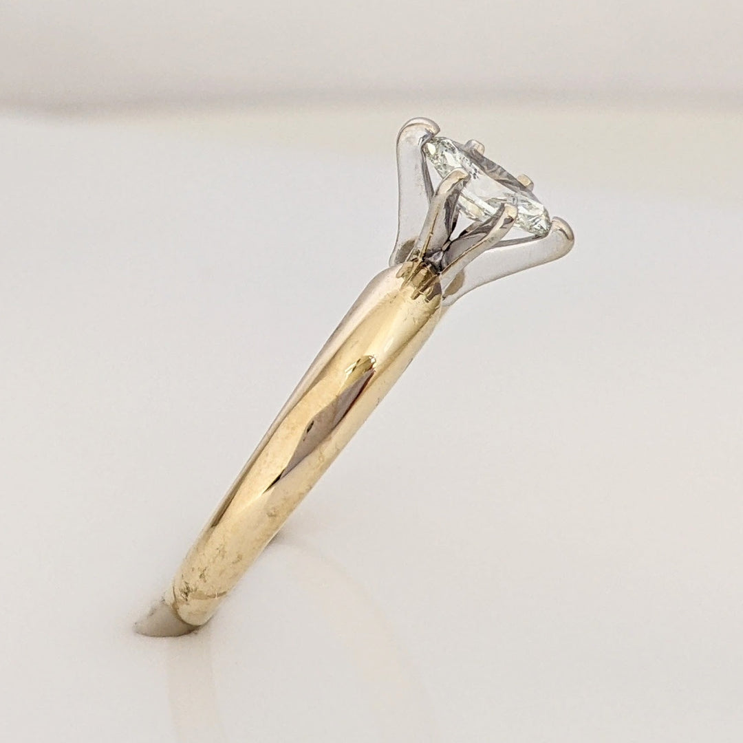 14K .32 CARAT TOTAL I1 H DIAMOND MARQUISE ESTATE RING 3.0 GRAMS