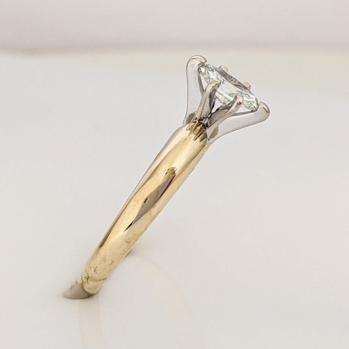 14K .32 CARAT TOTAL I1 H DIAMOND MARQUISE ESTATE RING 3.0 GRAMS