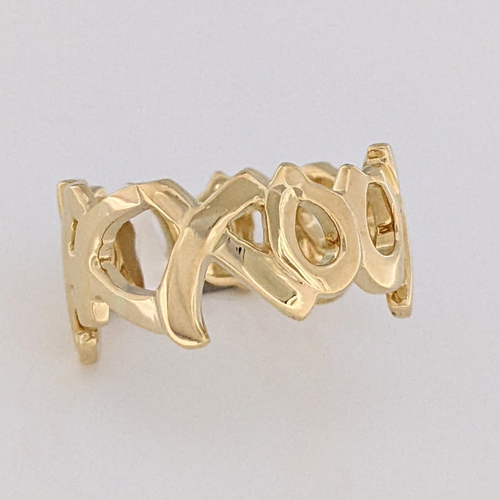 18K TIFFANANY & CO HUGS AND KISSES PALOMA PICASSO ESTATE BAND 7.5 GRAMS