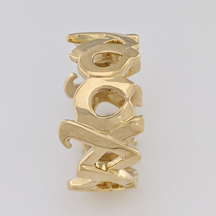 18K TIFFANANY & CO HUGS AND KISSES PALOMA PICASSO ESTATE BAND 7.5 GRAMS