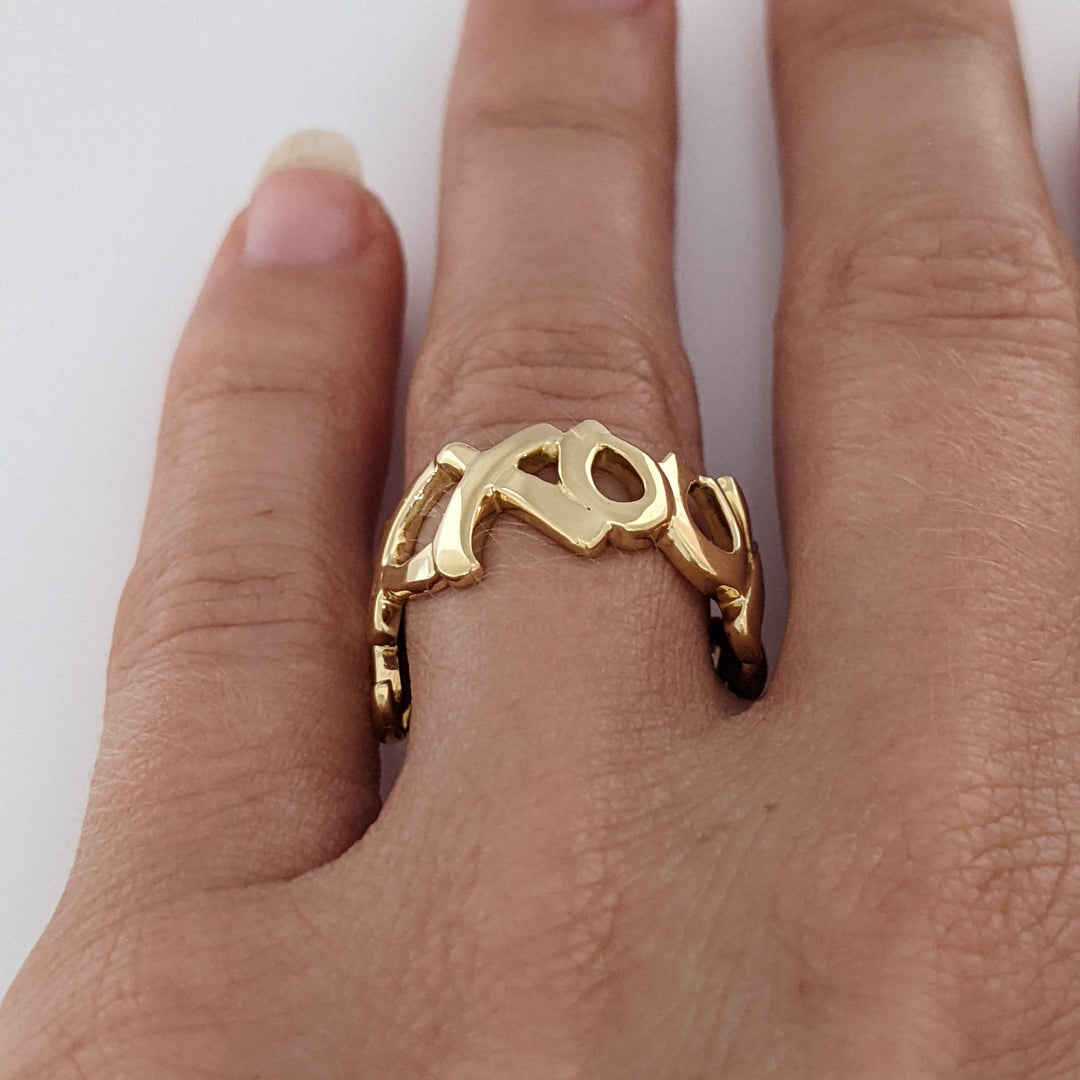 18K TIFFANANY & CO HUGS AND KISSES PALOMA PICASSO ESTATE BAND 7.5 GRAMS