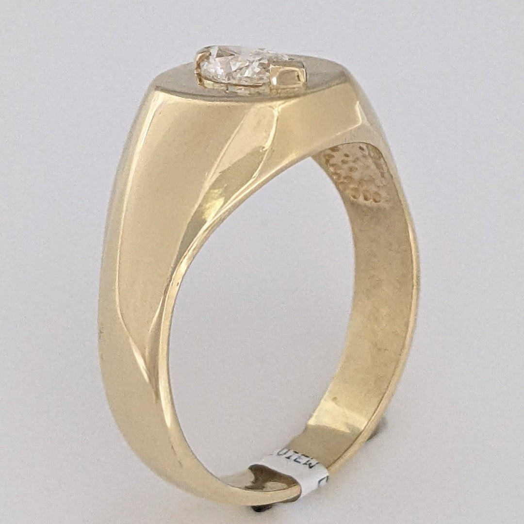 14K .60 CARAT TOTAL VS2 K DIAMOND MARQUISE ESTATE RING 8.4 GRAMS