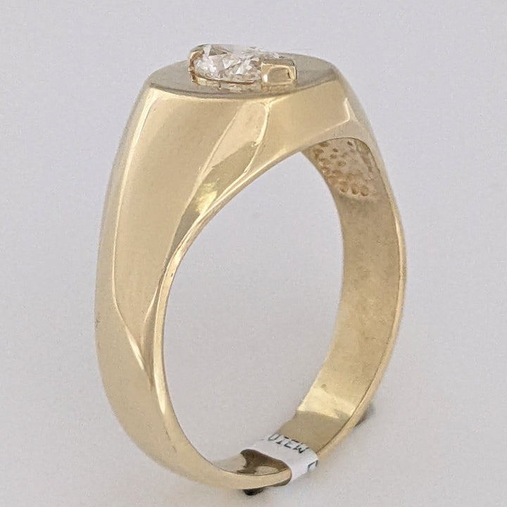 14K .60 CARAT TOTAL VS2 K DIAMOND MARQUISE ESTATE RING 8.4 GRAMS