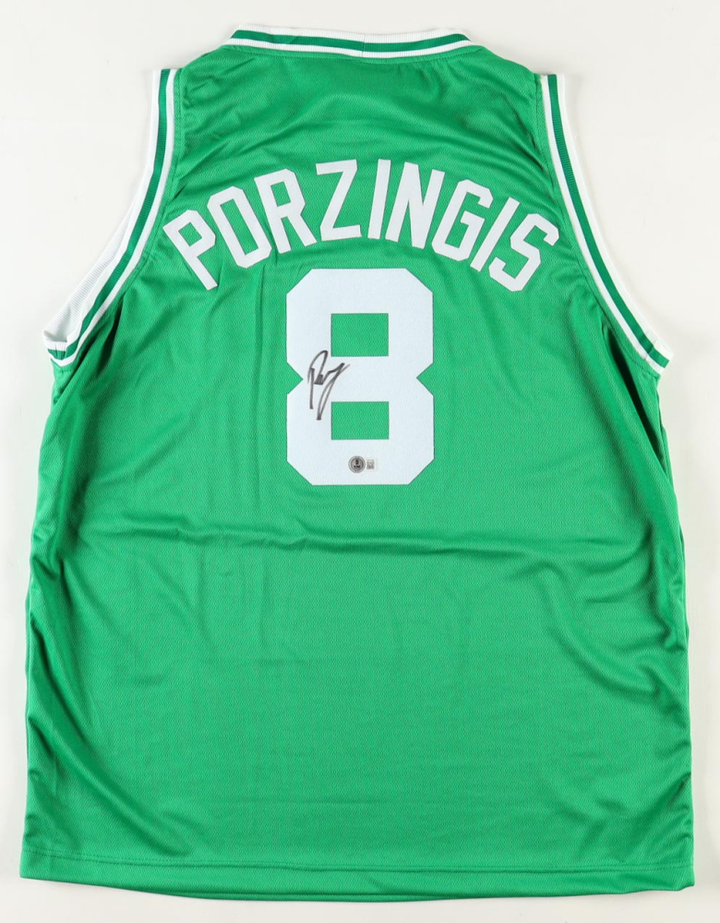 Kristaps Porzingis Signed Jersey (Beckett)