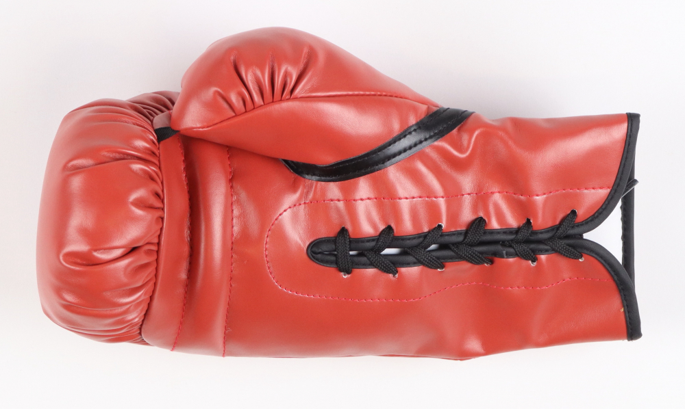 Riddick Bowe Signed Everlast Boxing Glove (JSA)