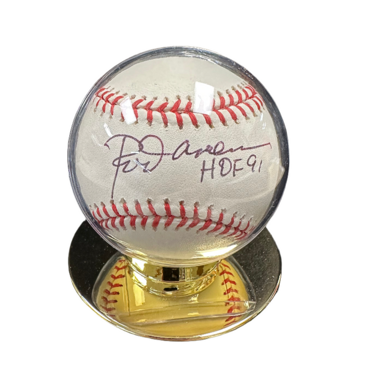 Rod Carew Autographed Baseball - COA JSA