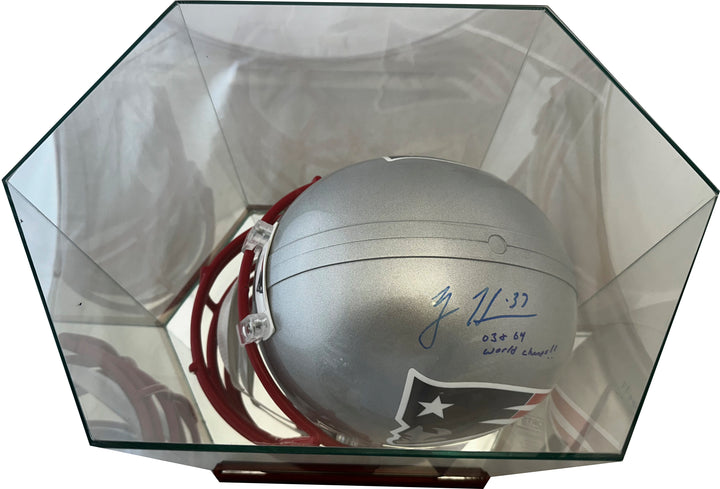 Rodney Harrison Autographed Replica Helmet - JSA COA